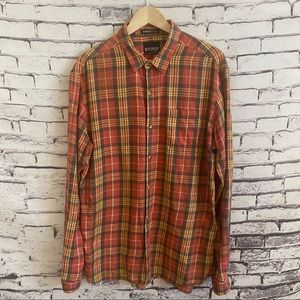 Stussy Button Down Flannel SZ L Streetwear